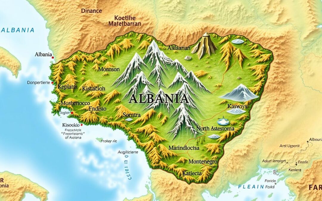 Albania z kim graniczy? Z jakimi państwami i ile ich jest?