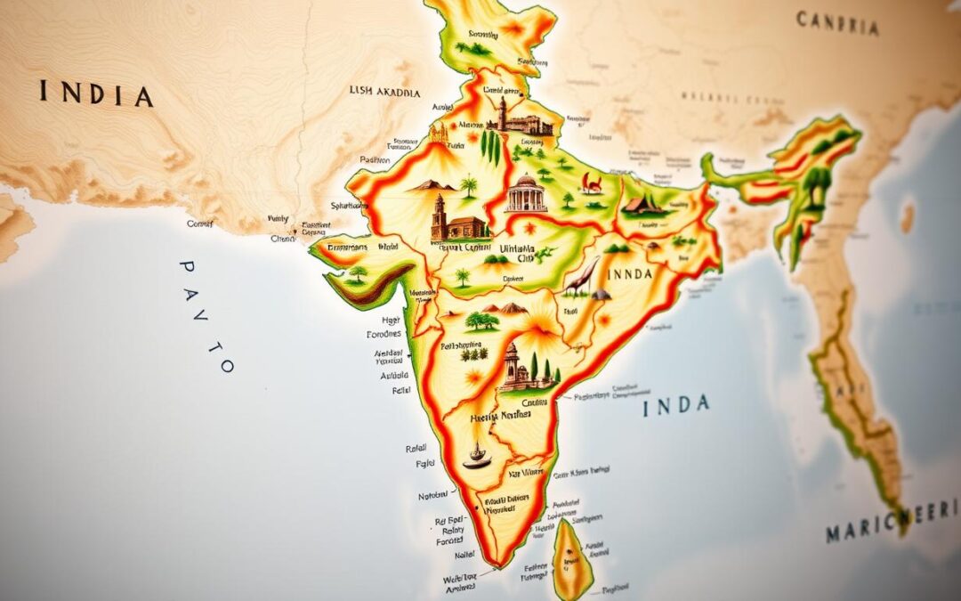 Z kim graniczą indie?