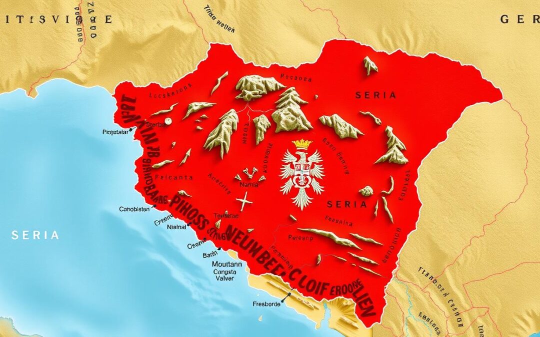 Serbia z kim graniczy?