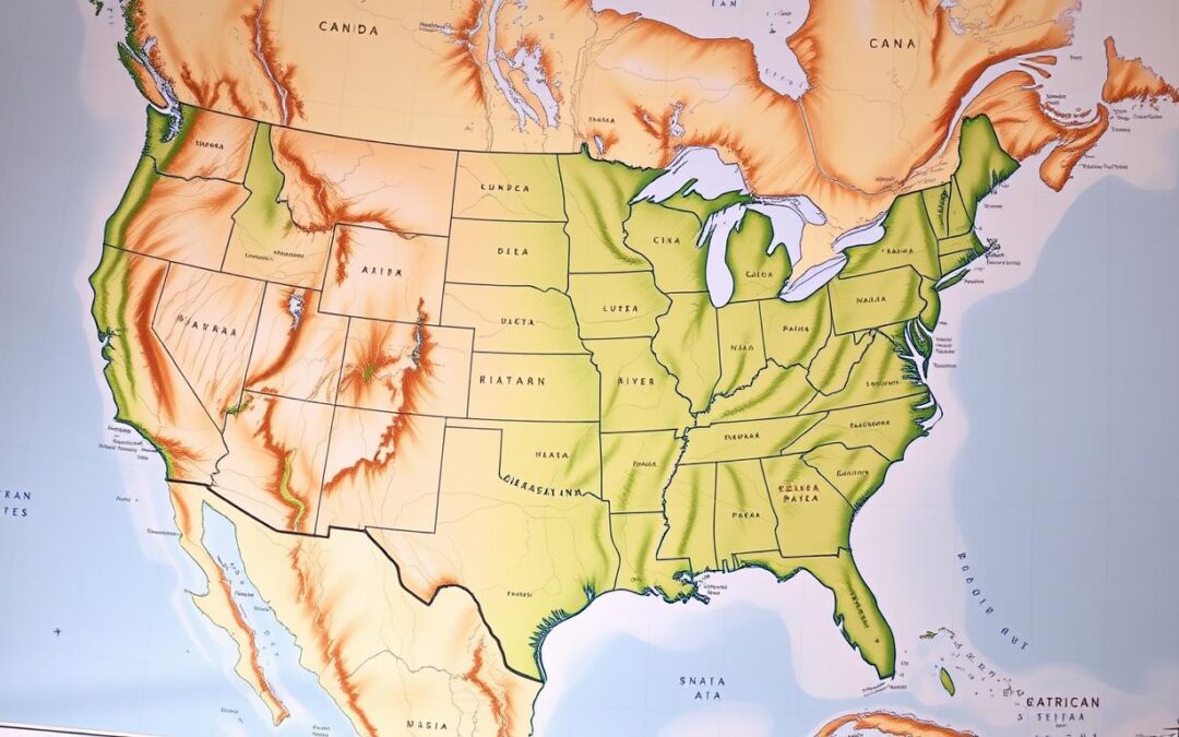 Z kim graniczą Stany Zjednoczone?