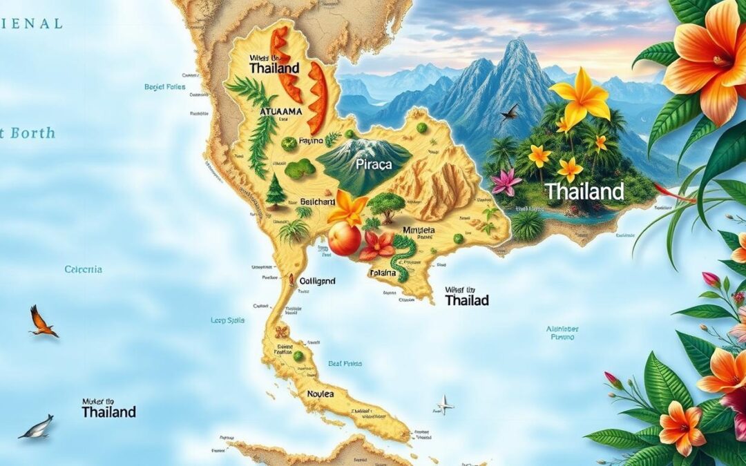 Tajlandia z kim graniczy?