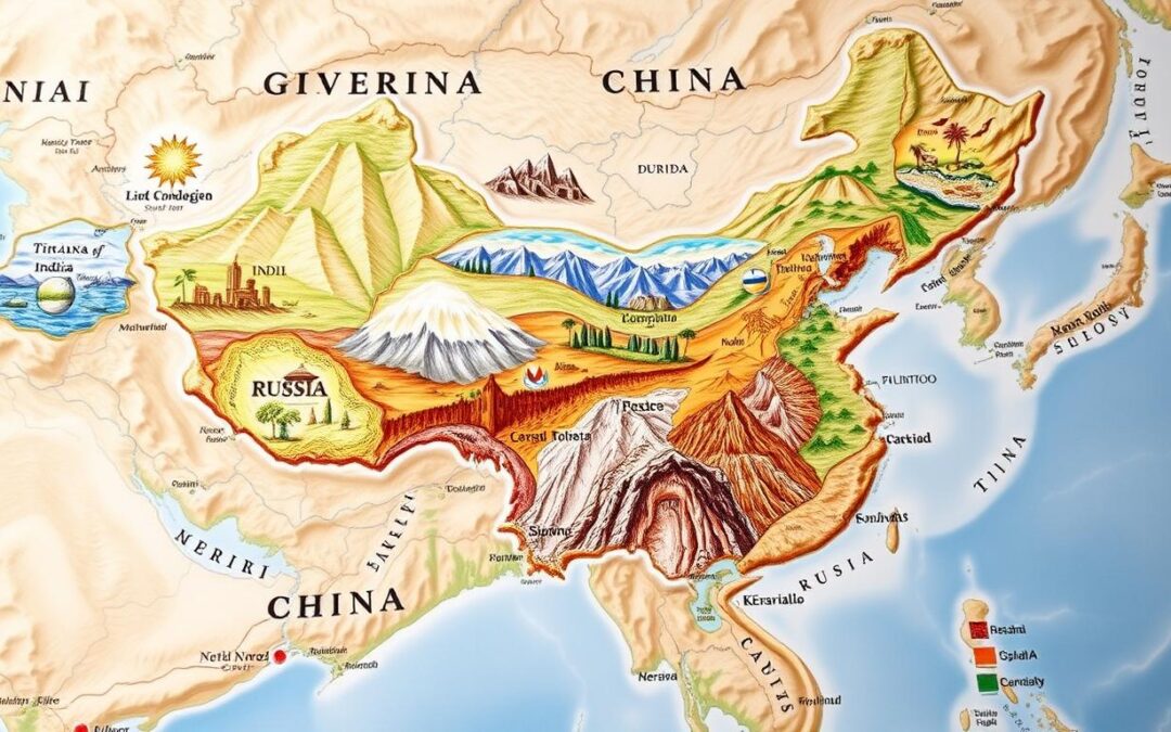 Z kim graniczą chiny? Z jakimi państwami i ile ich jest?