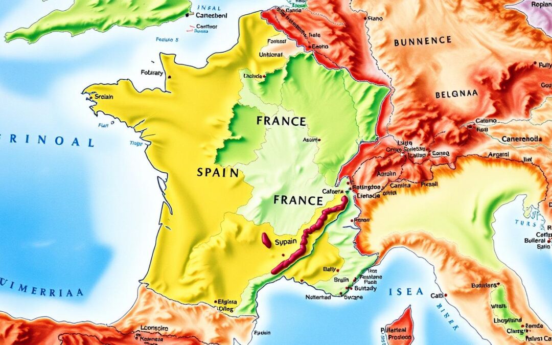 Z kim graniczy Francja? Jakie to państwa?