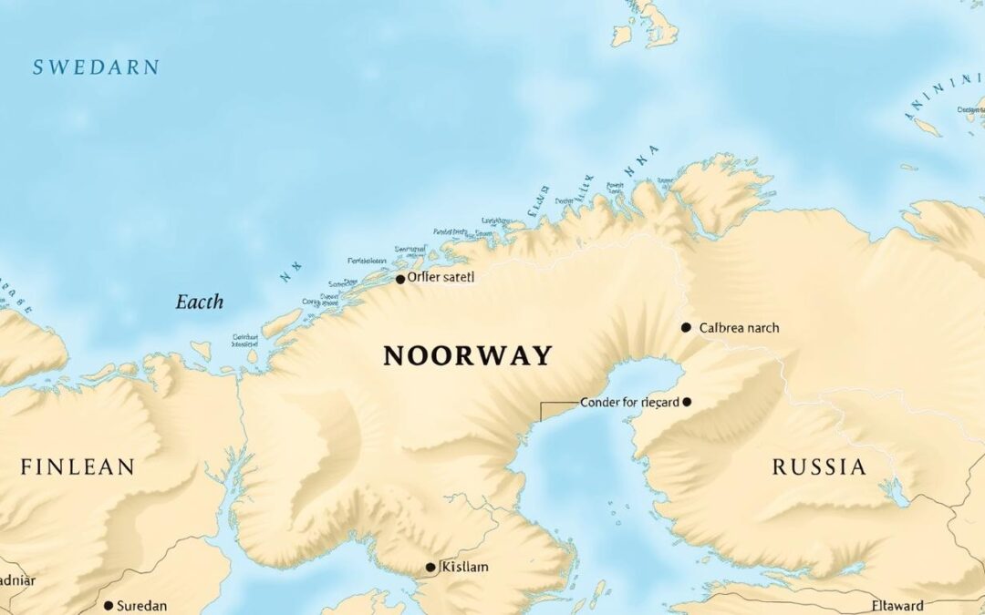 Z kim graniczy Norwegia? Z jakimi państwami i ile ich jest?