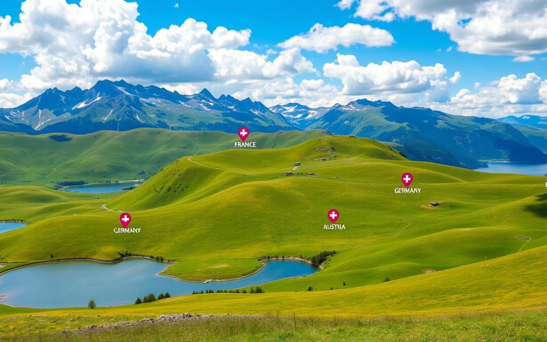 Z kim graniczy Szwajcaria?