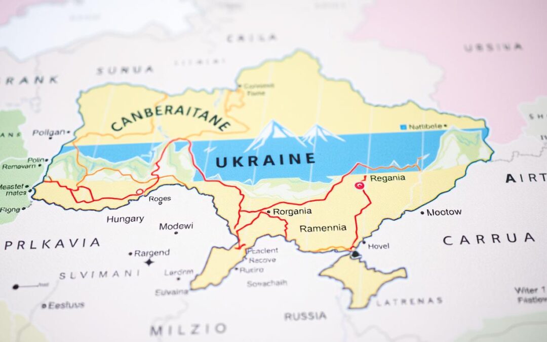 Z kim graniczy Ukraina? Z jakimi państwami i ile ich jest?