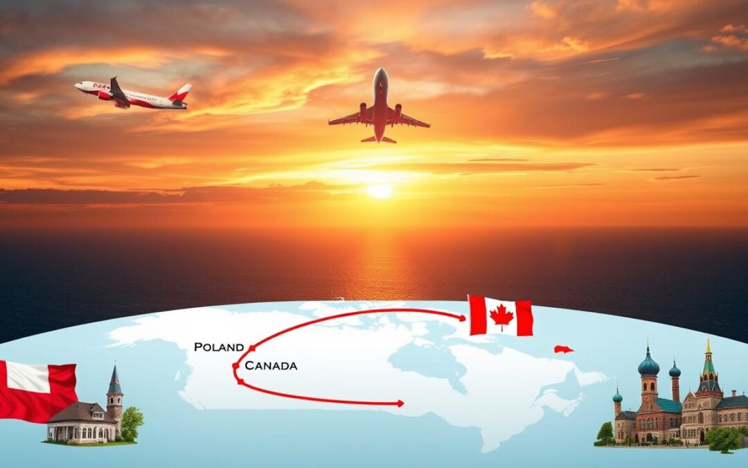 Ile trwa lot z Polski do Kanady – Sprawdź czas podróży za ocean do kraju klonowego liścia