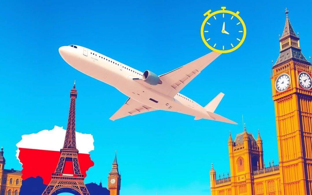 Ile trwa lot z Polski do Londynu – Szybki przelot do stolicy Anglii – sprawdź czas