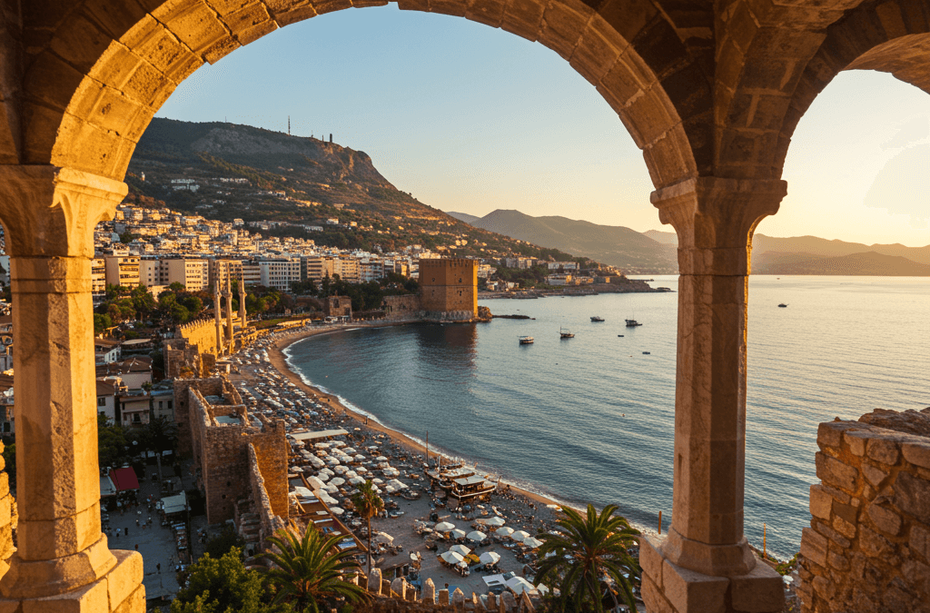 Alanya co warto zobaczyć – plaże, twierdza i śródziemnomorska atmosfera